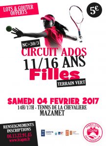 TCAPM - Affiche 11-16 ans 4 février 2017